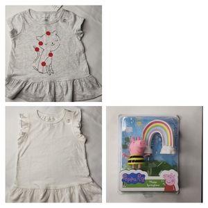 First Impressions - Short Sleeve Shirts & Peppa Pig Bundle